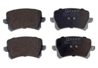 Bromsbeläggssats, skivbroms QP4222 Quaro