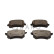 Bromsbeläggssats, skivbroms QP4222C Quaro