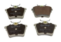 Bromsbeläggssats, skivbroms QP4462 Quaro