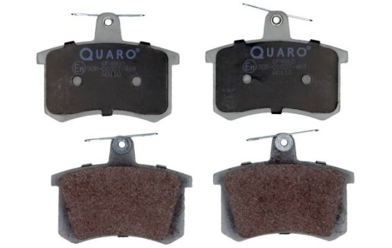 Bromsbeläggssats, skivbroms QP4860 Quaro