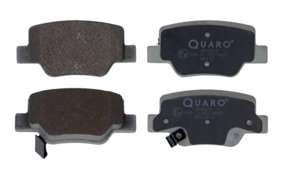 Bromsbeläggssats, skivbroms QP4929 Quaro