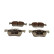 Bromsbeläggssats, skivbroms QP4990 Quaro