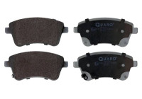Bromsbeläggssats, skivbroms QP5072 Quaro