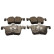 Bromsbeläggssats, skivbroms QP5150C Quaro