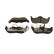 Bromsbeläggssats, skivbroms QP5195C Quaro