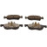 Bromsbeläggssats, skivbroms QP5442C Quaro