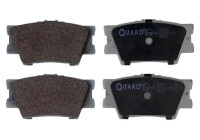 Bromsbeläggssats, skivbroms QP5571 Quaro