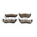 Bromsbeläggssats, skivbroms QP5990C Quaro
