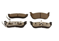 Bromsbeläggssats, skivbroms QP5990C Quaro