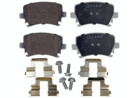 Bromsbeläggssats, skivbroms QP5999 Quaro