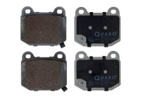 Bromsbeläggssats, skivbroms QP6104 Quaro