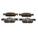 Bromsbeläggssats, skivbroms QP6205C Quaro