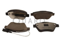 Bromsbeläggssats, skivbroms QP6350C Quaro
