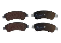 Bromsbeläggssats, skivbroms QP6563 Quaro