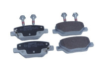 Bromsbeläggssats, skivbroms QP6601 Quaro