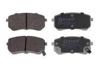 Bromsbeläggssats, skivbroms QP6655 Quaro