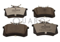 Bromsbeläggssats, skivbroms QP7107C Quaro