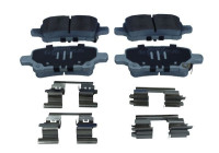 Bromsbeläggssats, skivbroms QP7111 Quaro