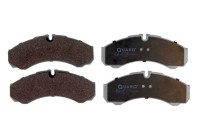 Bromsbeläggssats, skivbroms QP7259 Quaro
