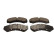 Bromsbeläggssats, skivbroms QP7259C Quaro