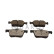 Bromsbeläggssats, skivbroms QP7274C Quaro