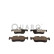 Bromsbeläggssats, skivbroms QP7502C Quaro