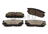 Bromsbeläggssats, skivbroms QP7567C Quaro