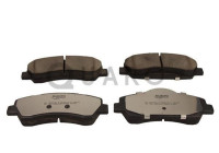 Bromsbeläggssats, skivbroms QP7578C Quaro