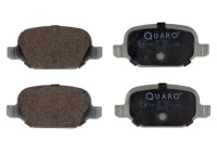 Bromsbeläggssats, skivbroms QP7589 Quaro