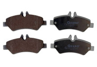 Bromsbeläggssats, skivbroms QP7759 Quaro