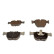 Bromsbeläggssats, skivbroms QP7929 Quaro