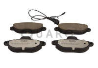 Bromsbeläggssats, skivbroms QP7932C Quaro