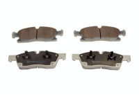 Bromsbeläggssats, skivbroms QP7989 Quaro