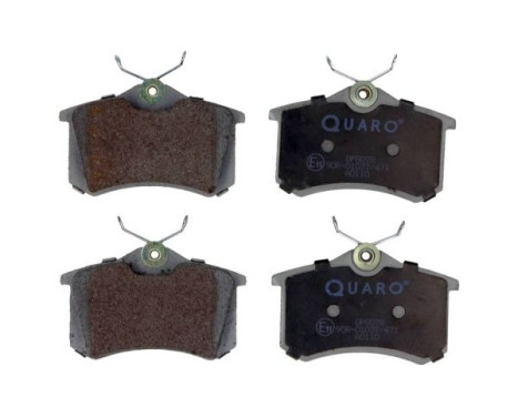 Bromsbeläggssats, skivbroms QP8078 Quaro