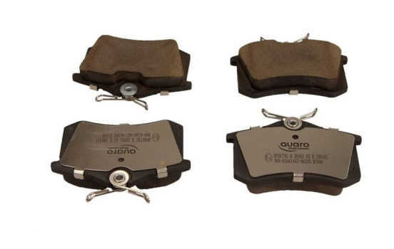 Bromsbeläggssats, skivbroms QP8078C Quaro