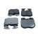 Bromsbeläggssats, skivbroms QP8855C Quaro