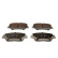 Bromsbeläggssats, skivbroms QP8946 Quaro
