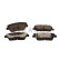 Bromsbeläggssats, skivbroms QP8946C Quaro
