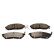 Bromsbeläggssats, skivbroms QP8960C Quaro