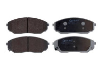 Bromsbeläggssats, skivbroms QP9272 Quaro