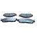 Bromsbeläggssats, skivbroms QP9338C Quaro