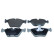 Bromsbeläggssats, skivbroms QP9345 Quaro