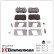 Bromsbeläggssats, skivbroms rd:z 23745.975.2 Zimmermann, miniatyr 2