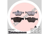Bromsbeläggssats, skivbroms rd:z 23793.900.1 Zimmermann