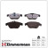 Bromsbeläggssats, skivbroms rd:z 24253.975.1 Zimmermann, miniatyr 2