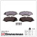 Bromsbeläggssats, skivbroms rd:z 25022.985.2 Zimmermann, miniatyr 2