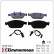 Bromsbeläggssats, skivbroms rd:z 25158.900.2 Zimmermann, miniatyr 2