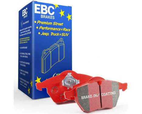 Bromsbeläggssats, skivbroms Redstuff DP31348C EBC