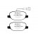 Bromsbeläggssats, skivbroms Redstuff DP32080C EBC, miniatyr 5