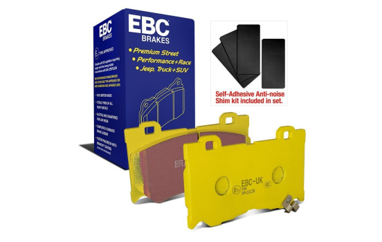 Bromsbeläggssats, skivbroms Yellowstuff DP41823R EBC, bild 7